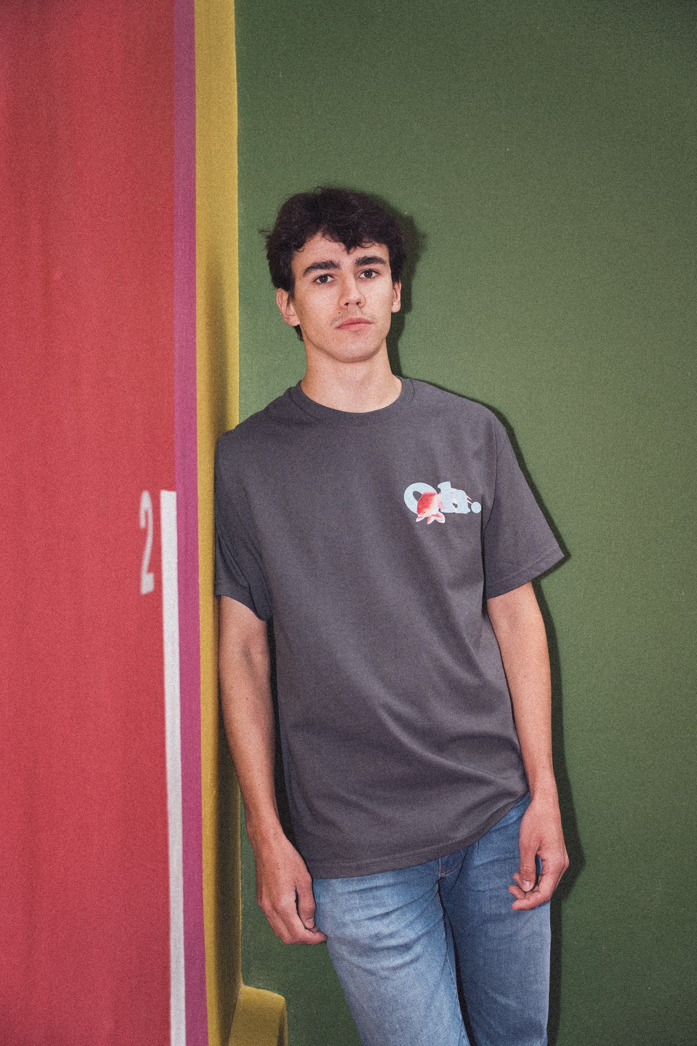 ONE HARBOR Keep Swimming Tee