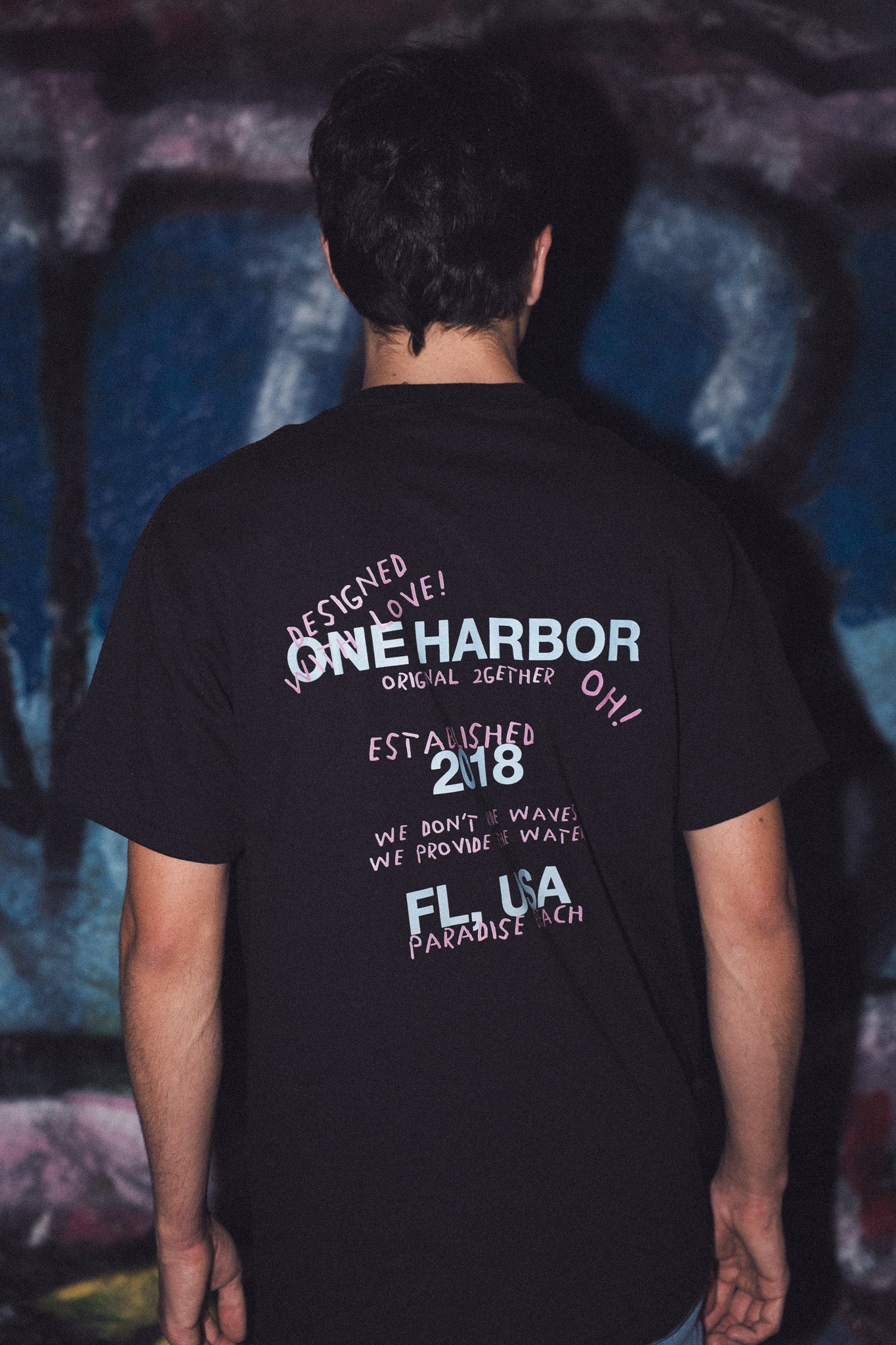 ONE HARBOR Scribble Tee