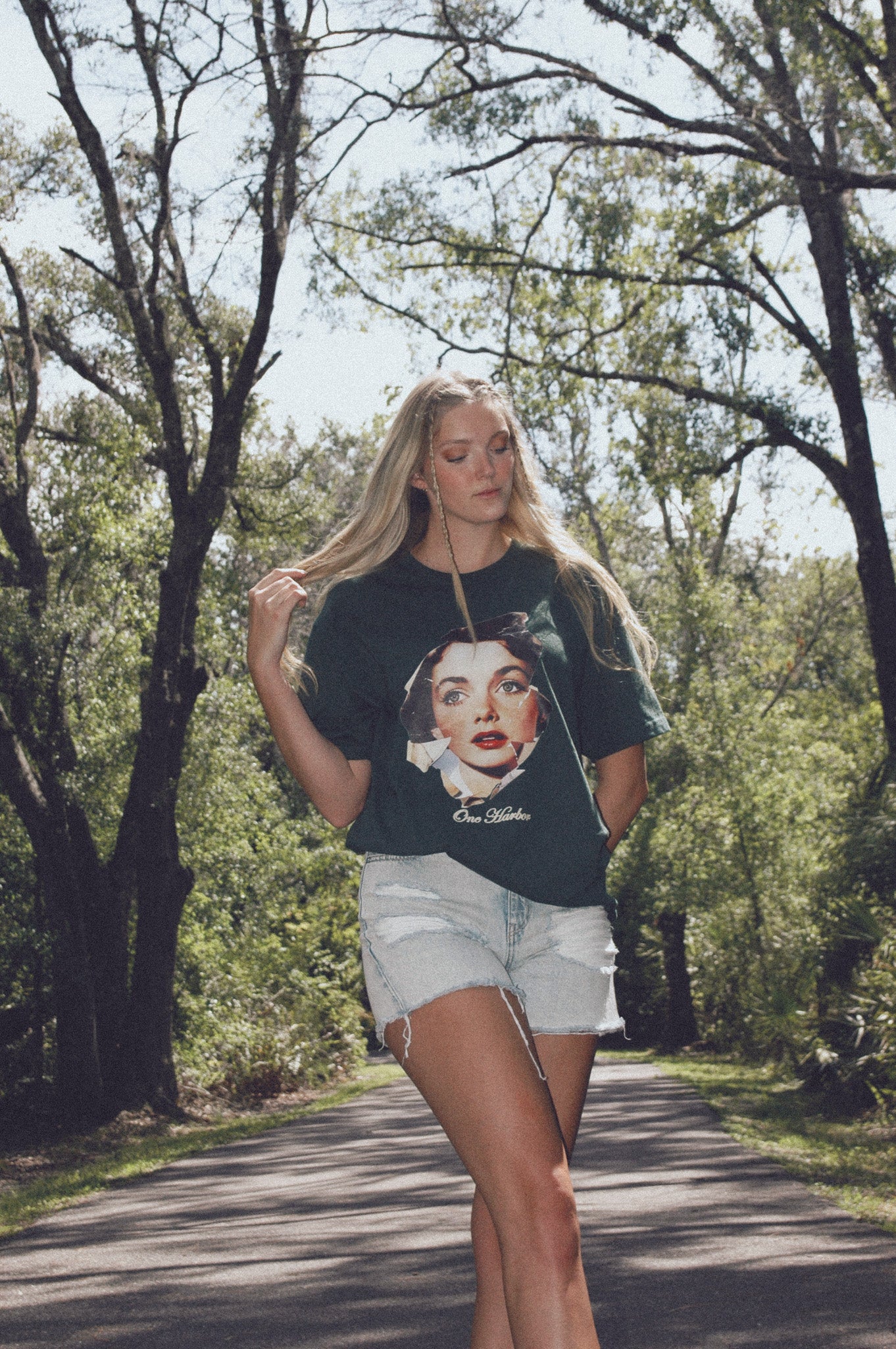 ONE HARBOR Vintage Face Tee