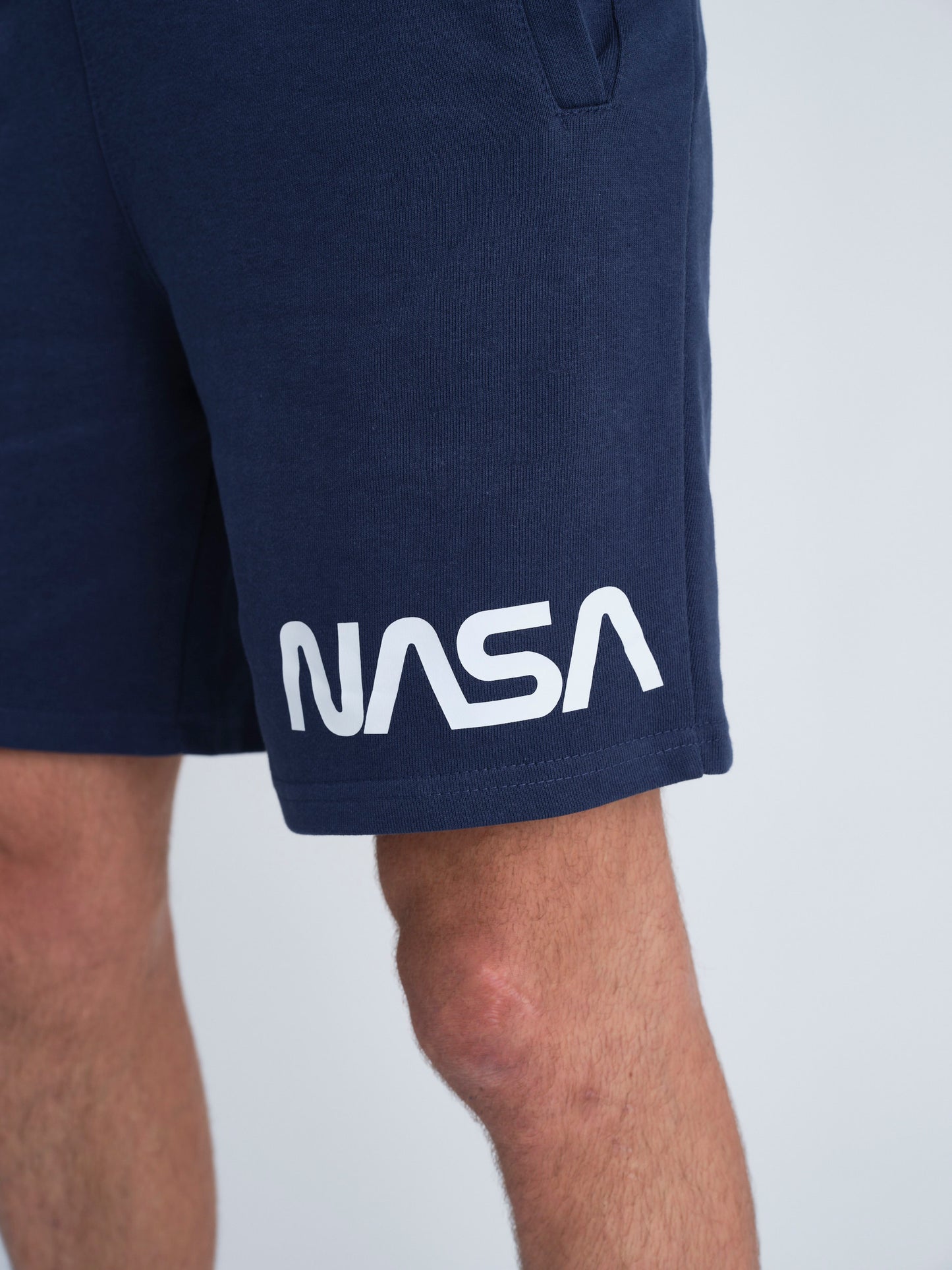 NASA Printed Shorts (Navy Blue)
