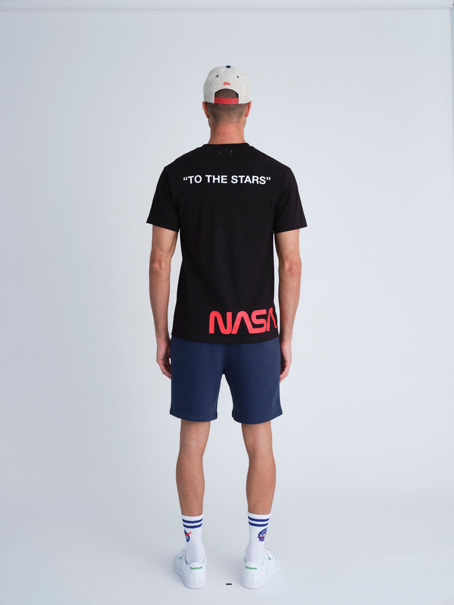 NASA Printed T-Shirt (Black)