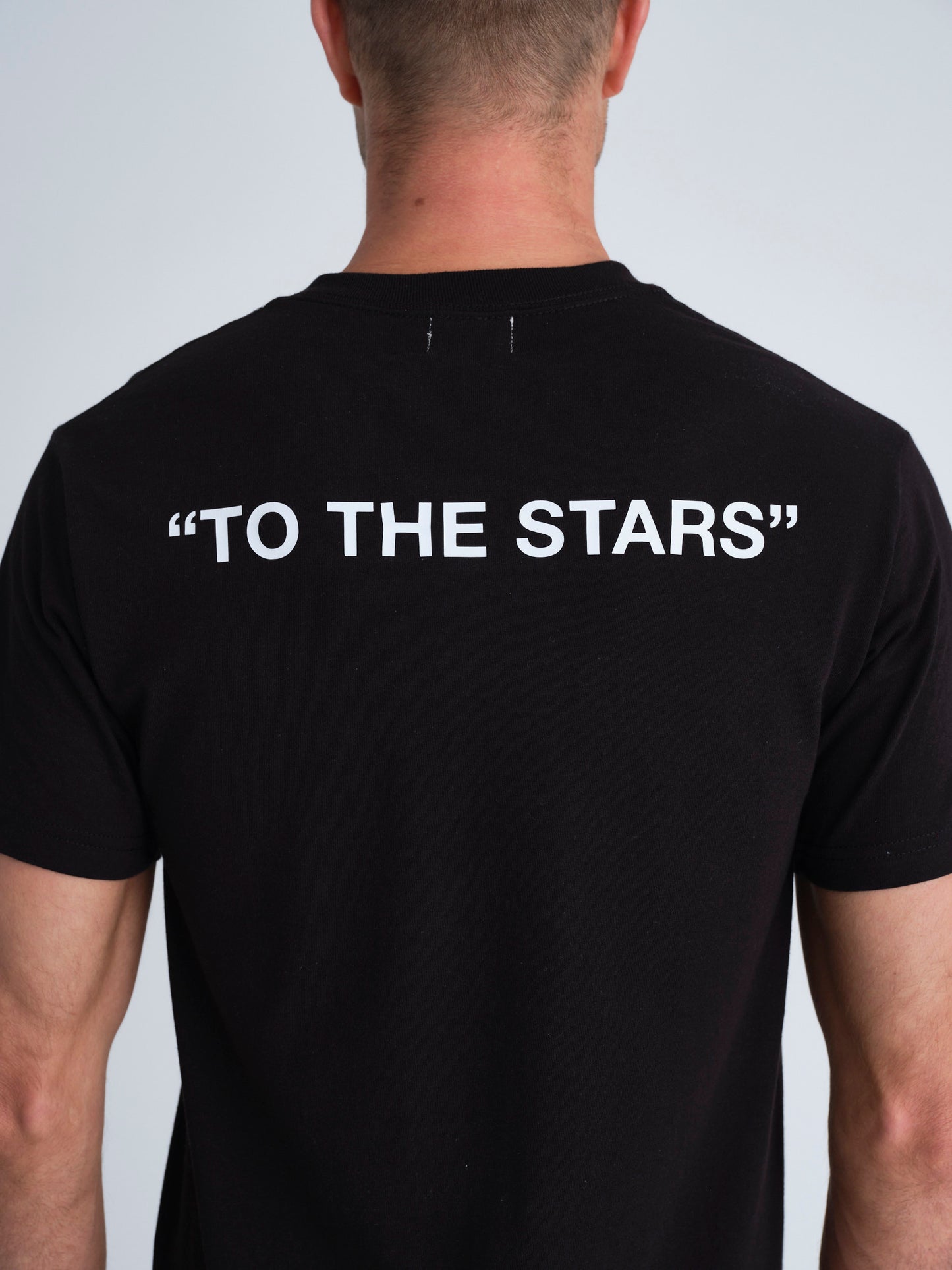 NASA Printed T-Shirt (Black)