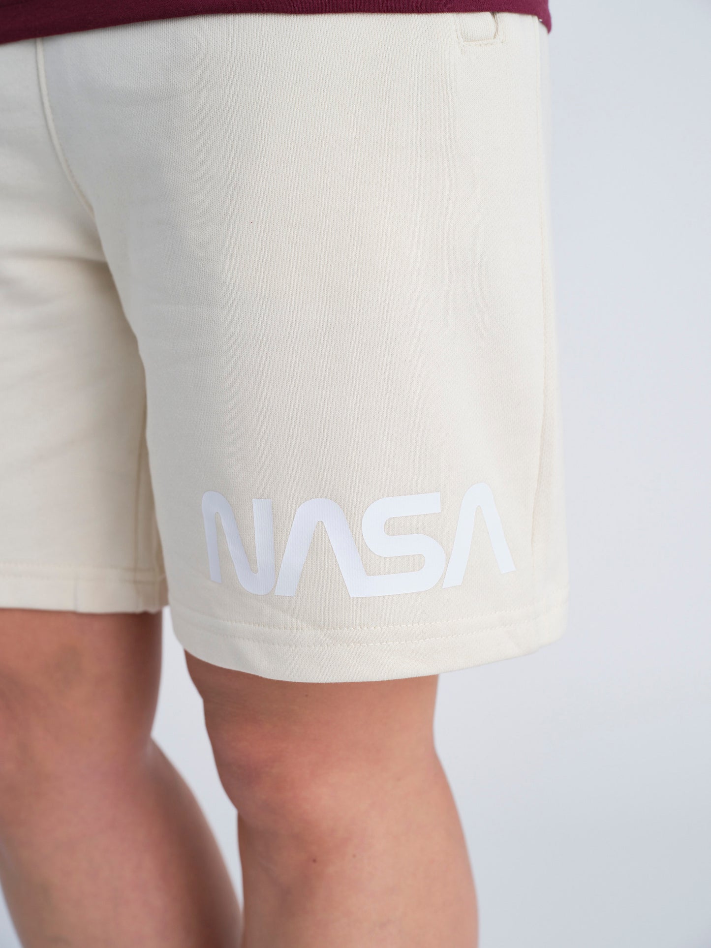 NASA Printed Shorts (Natural)