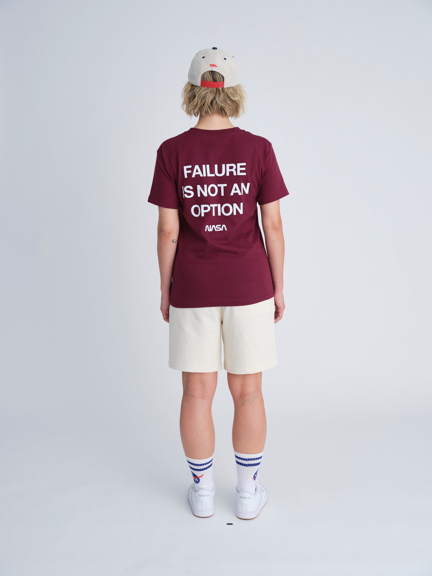 NASA Printed T-Shirt (Maroon)
