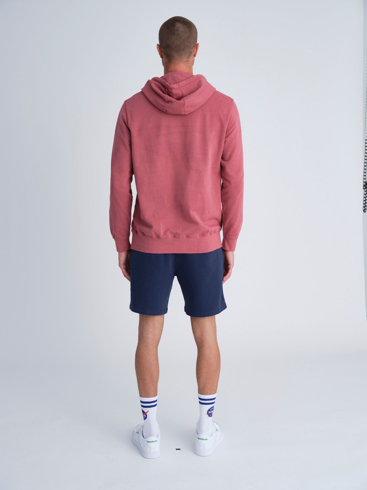 NASA Printed Hoodie (Rosewood)