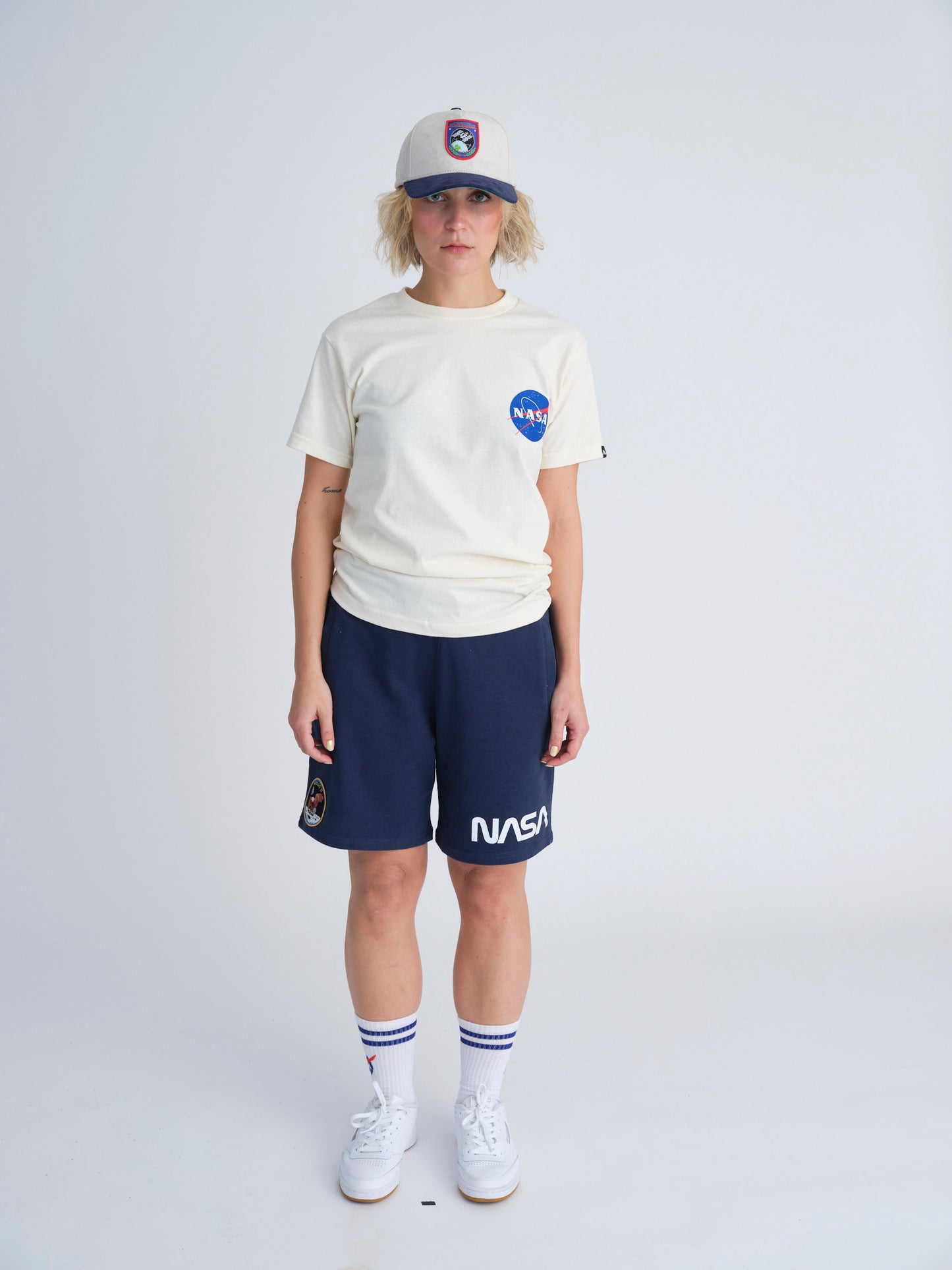 NASA Printed T-Shirt (Cream)