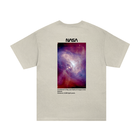 NASA Printed T-Shirt (Cream)