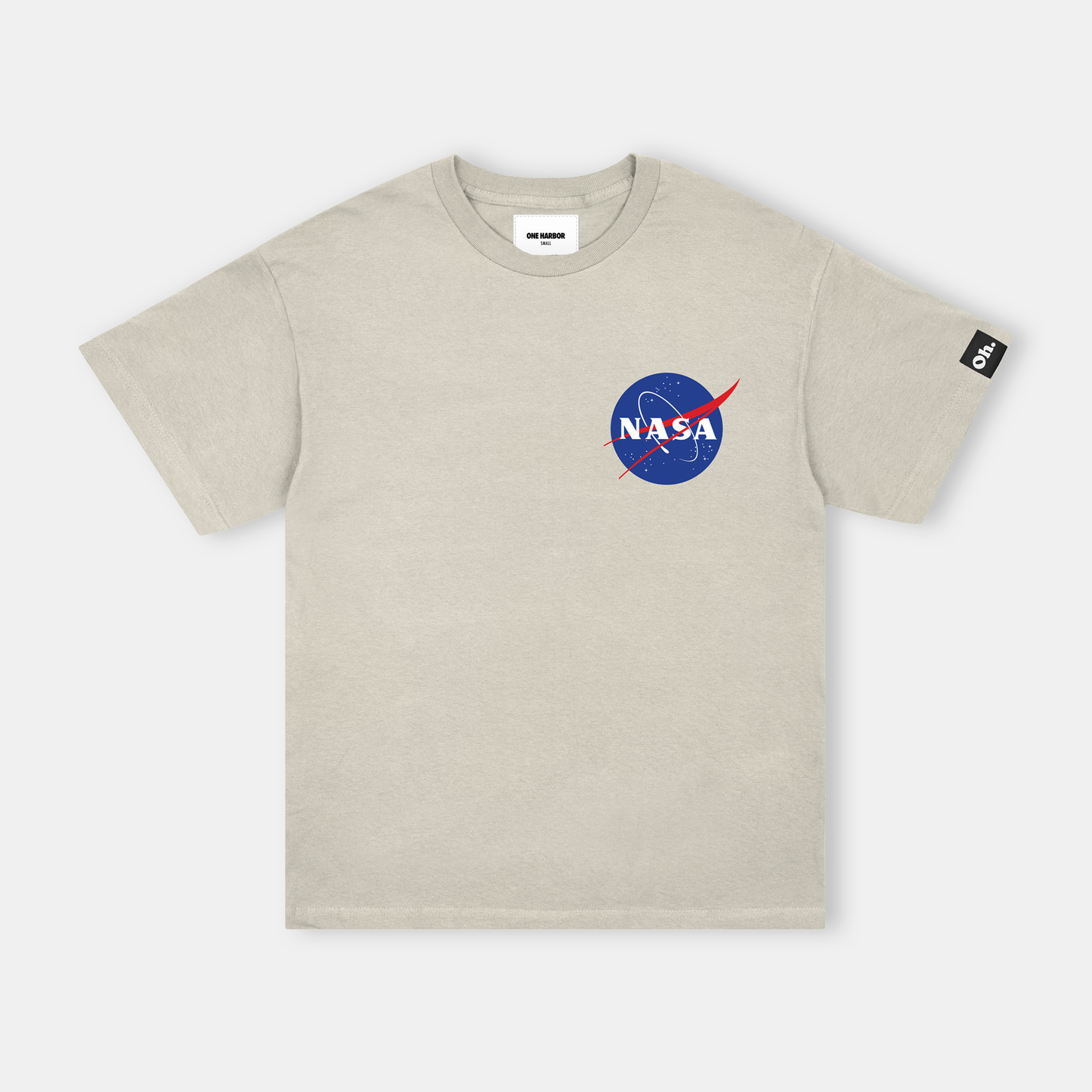 NASA Printed T-Shirt (Cream)