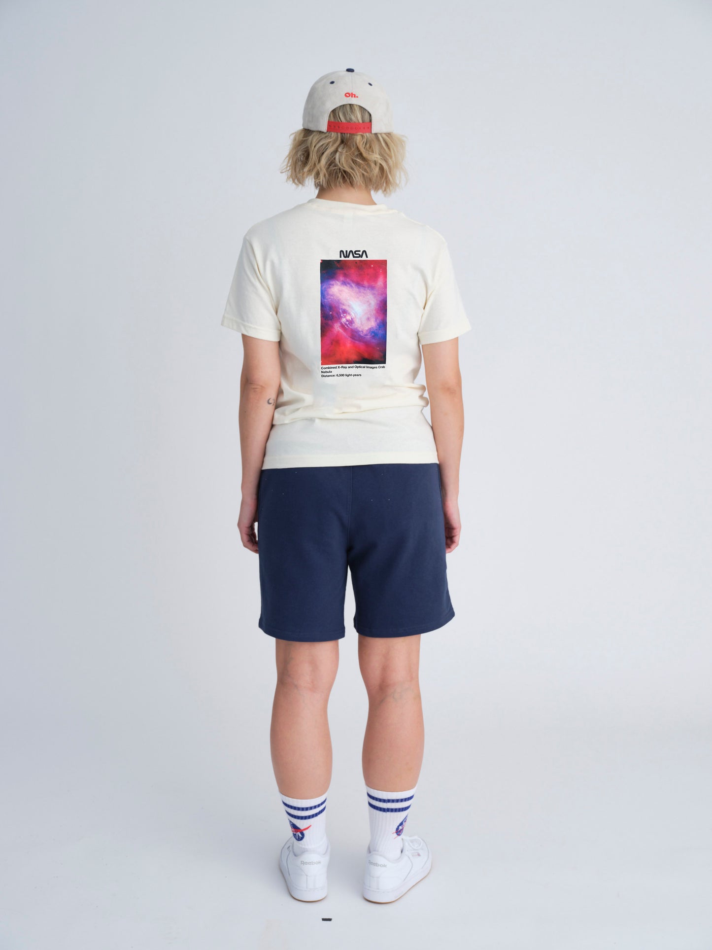 NASA Printed T-Shirt (Cream)