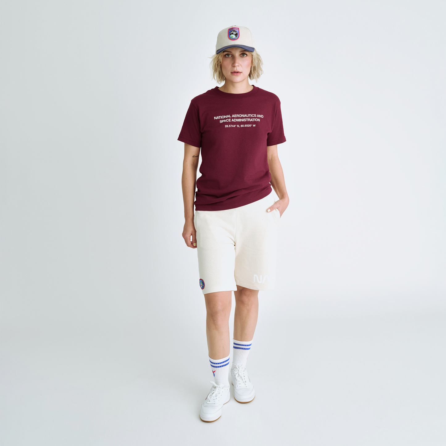 NASA Printed Shorts (Natural)