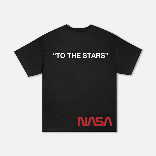 NASA Printed T-Shirt (Black)