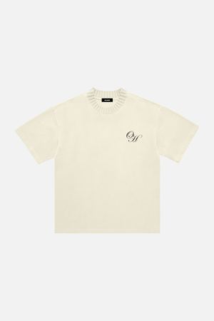 Heavyweight Knitted Round Neck T-Shirt