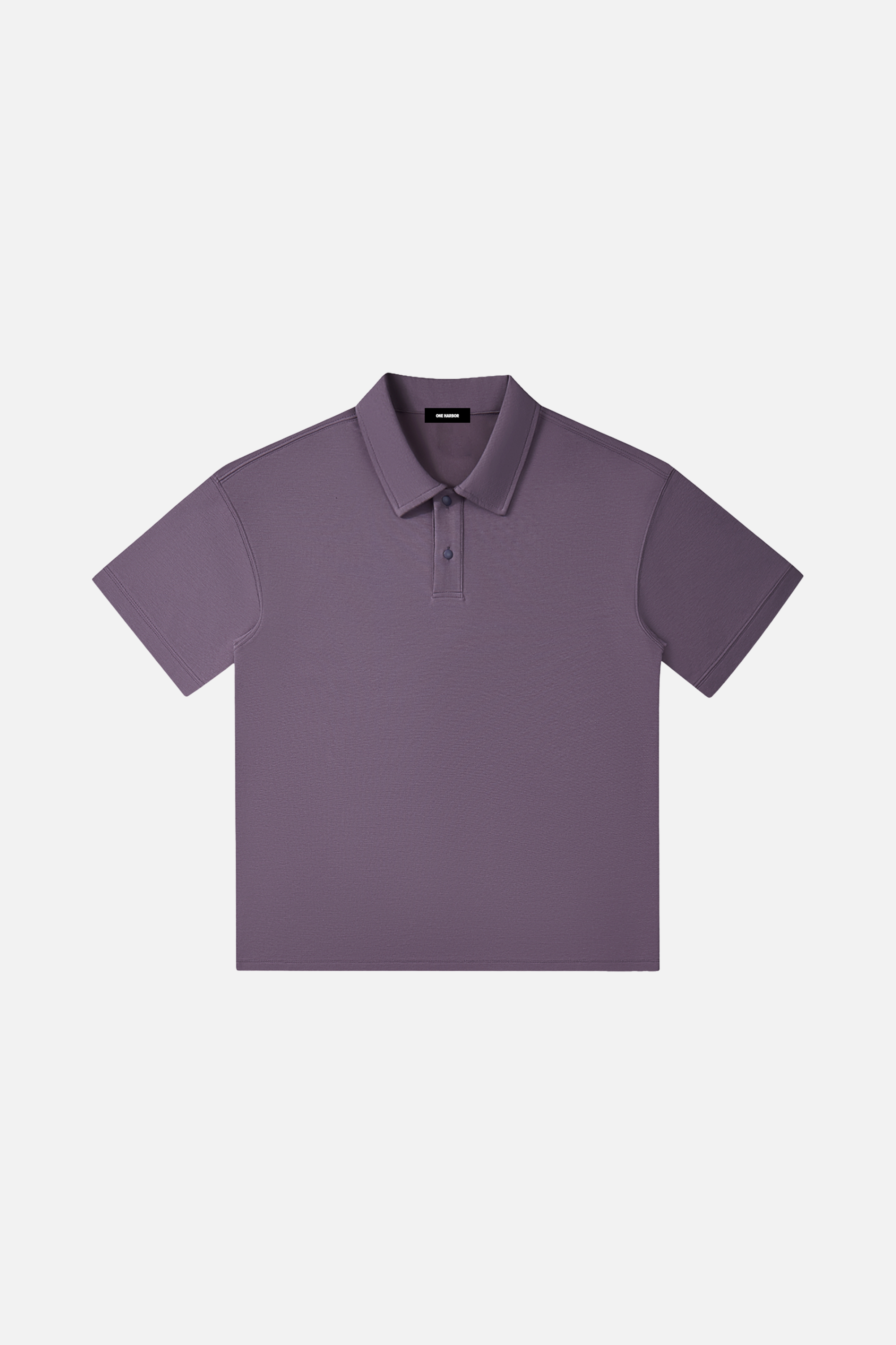 Drop Shoulder Short-Sleeve Polo