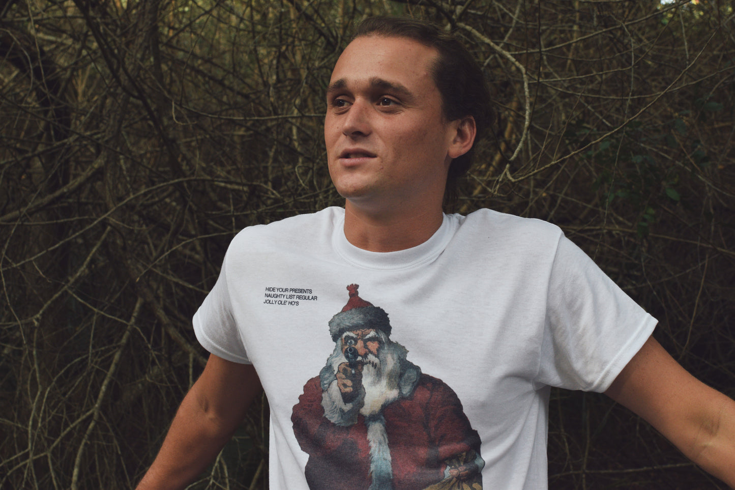 ONE HARBOR Stickup Santa Tee