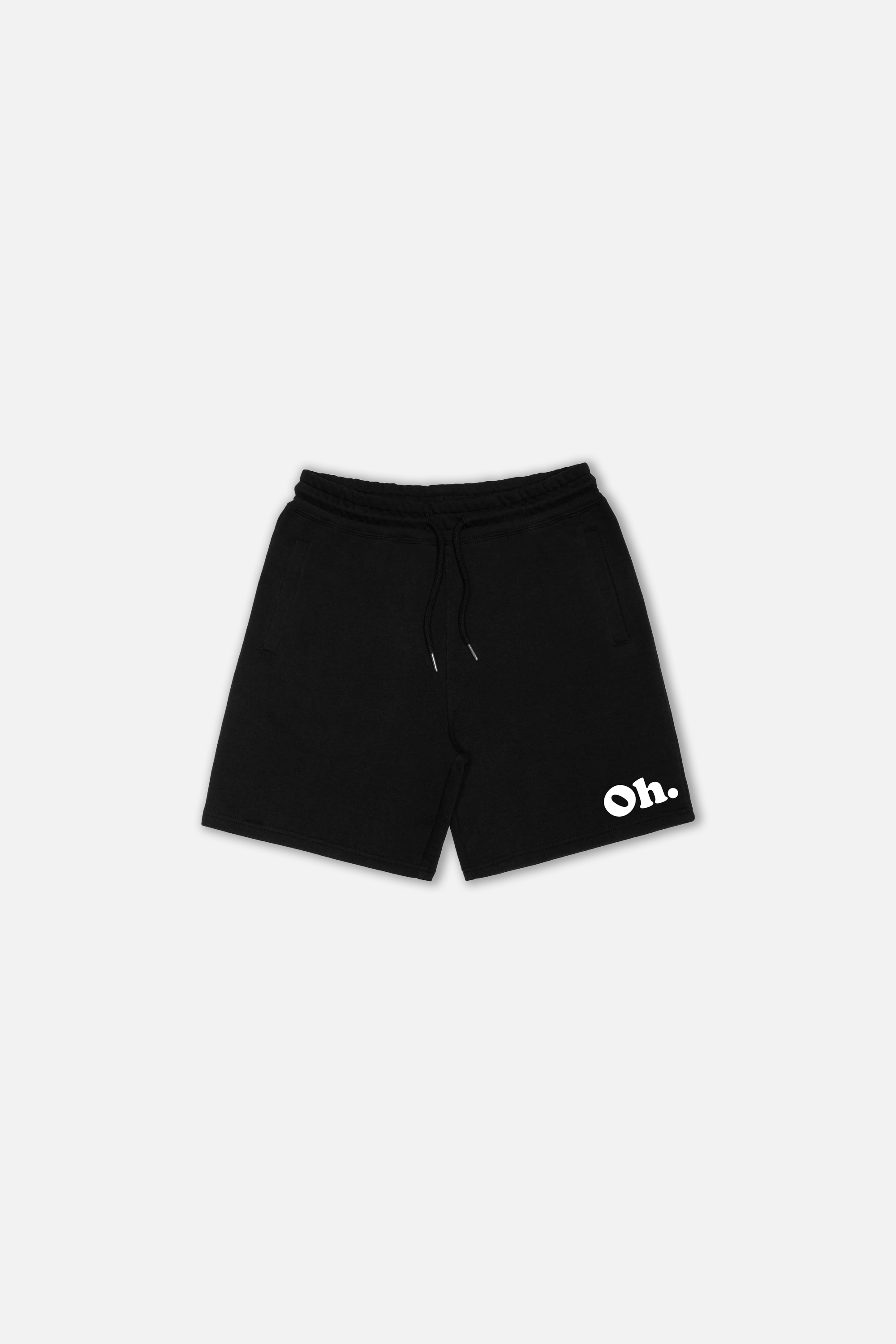 One Harbor Classic Logo Shorts - Black front