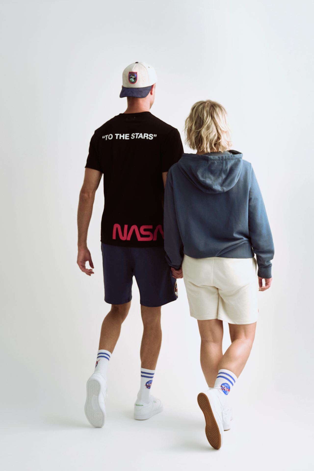 NASA Printed T-Shirt (Black)