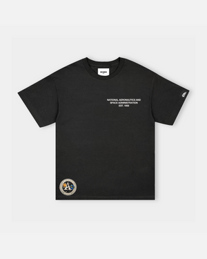 NASA Printed T-Shirt (Black)