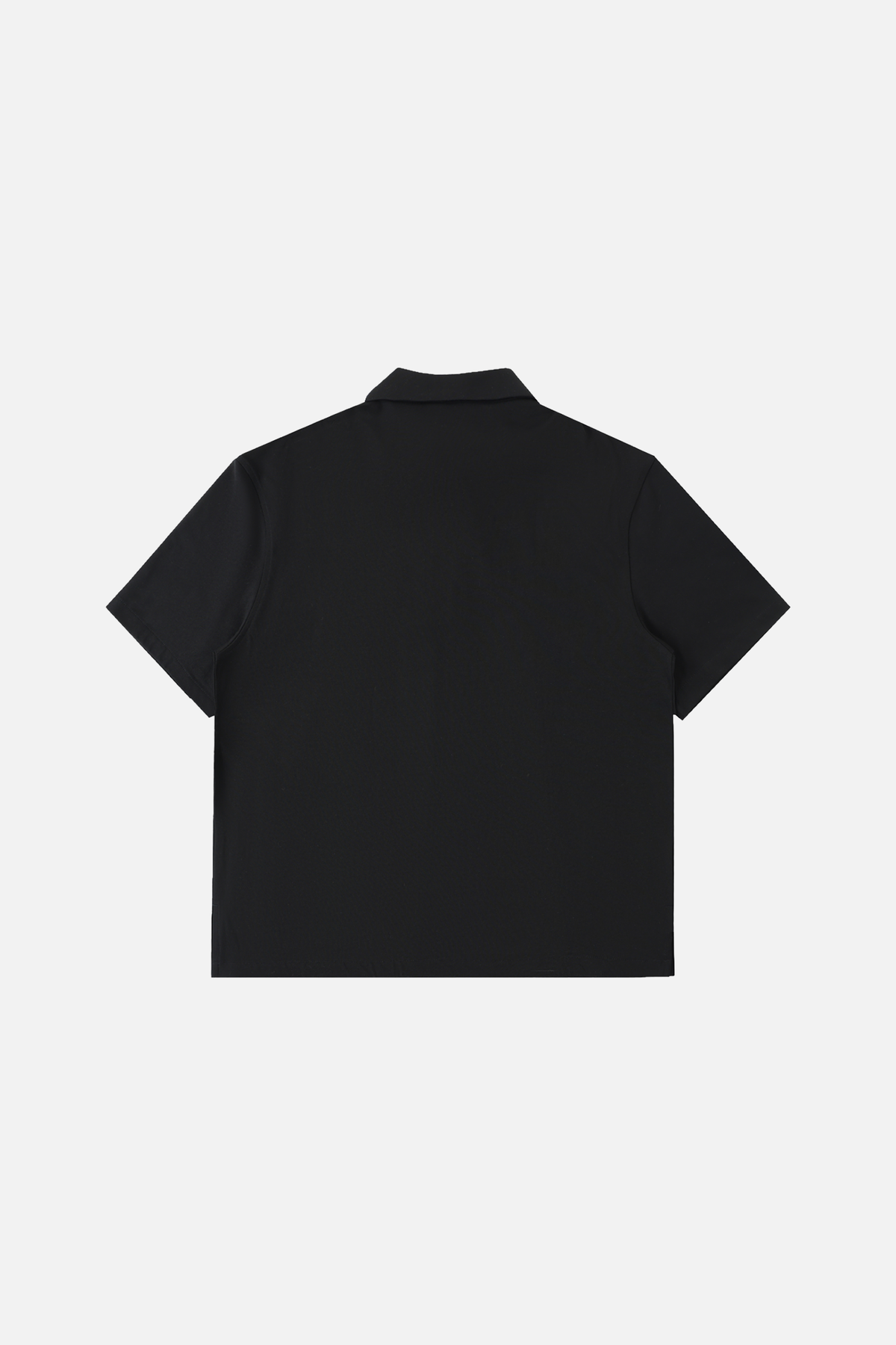 Half-Zip Cotton Polo Shirt