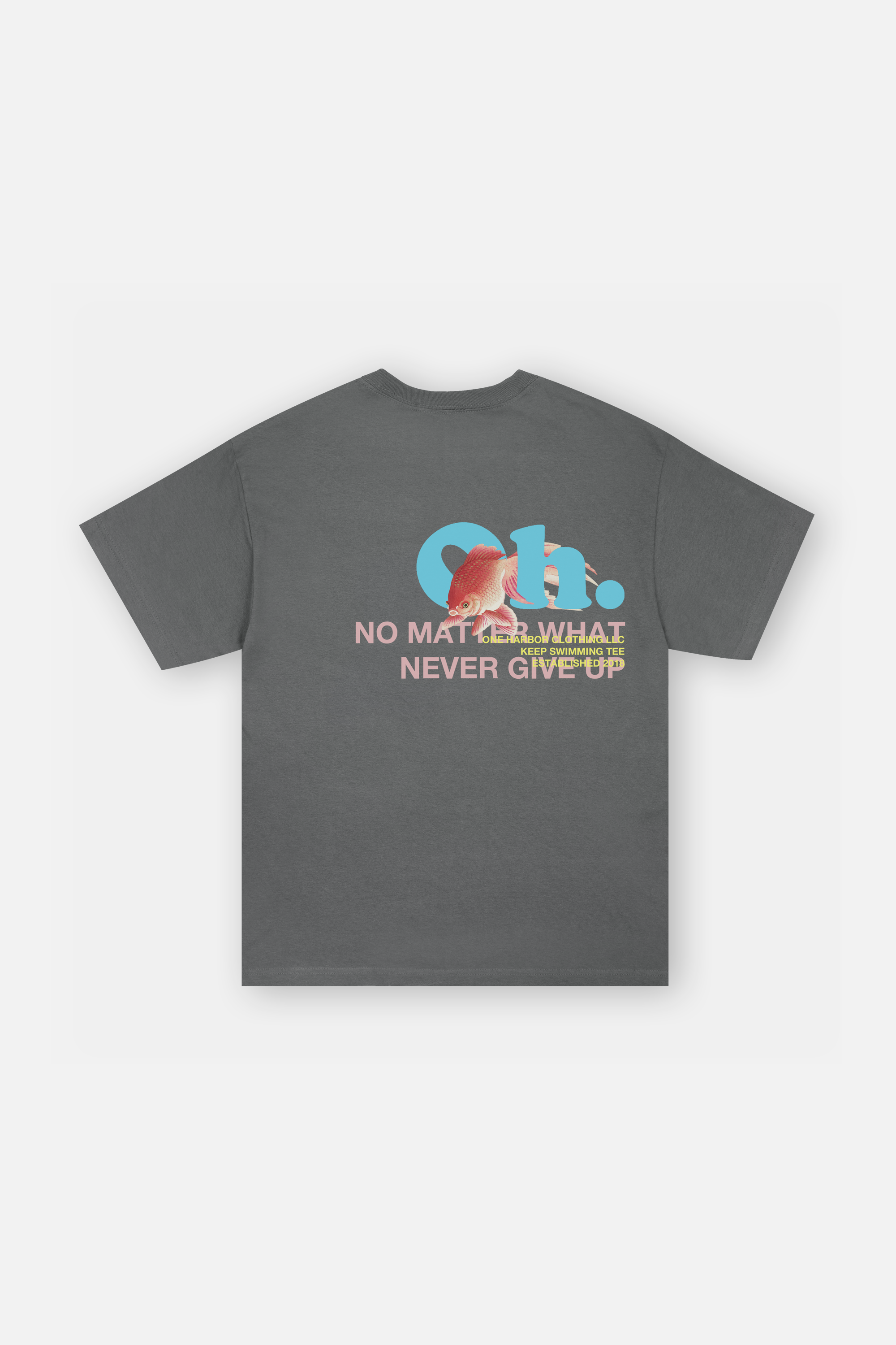 One Harbor Keep Swimming Tee - back