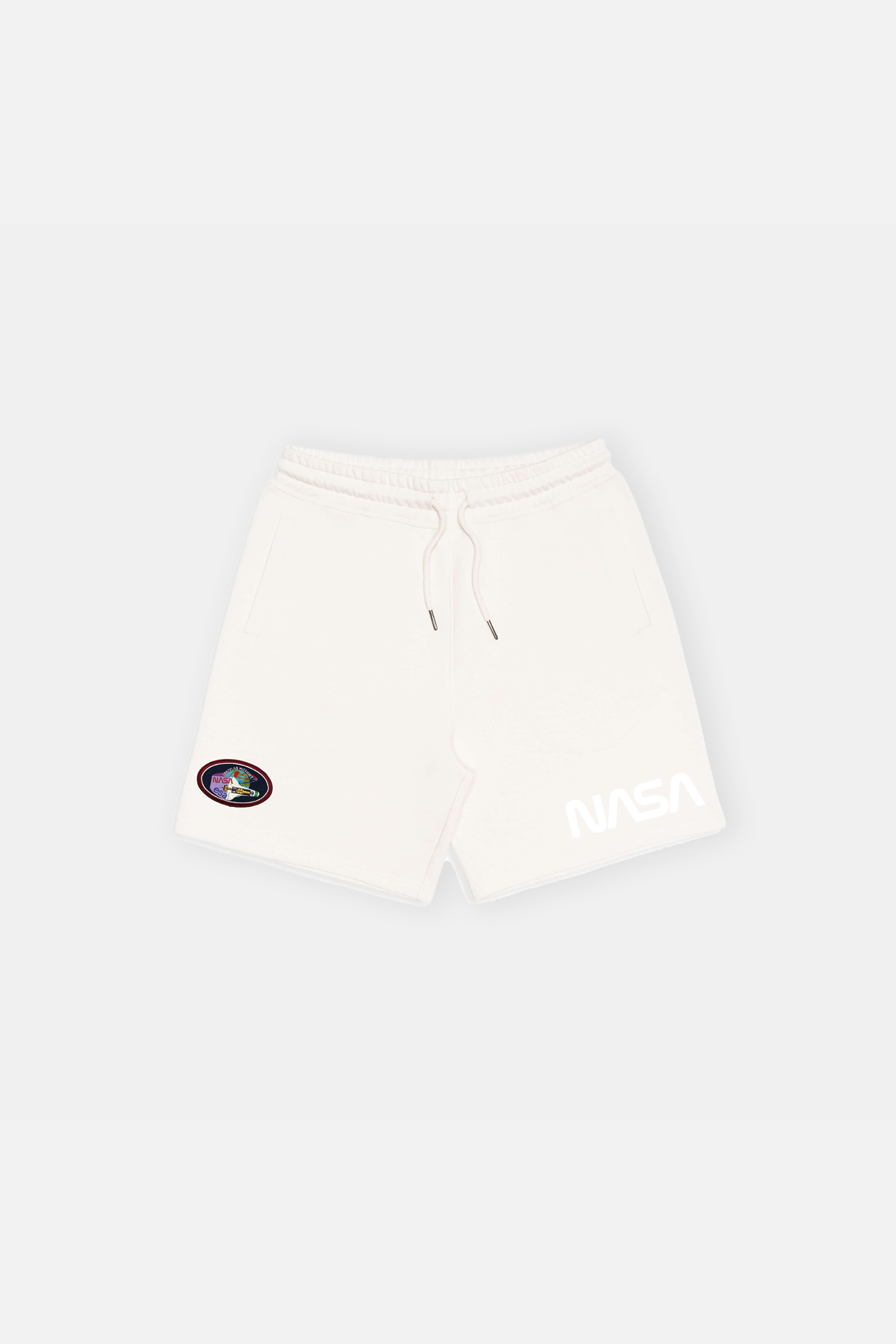 NASA Printed Shorts Natural - front