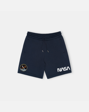 NASA Printed Shorts (Navy Blue)