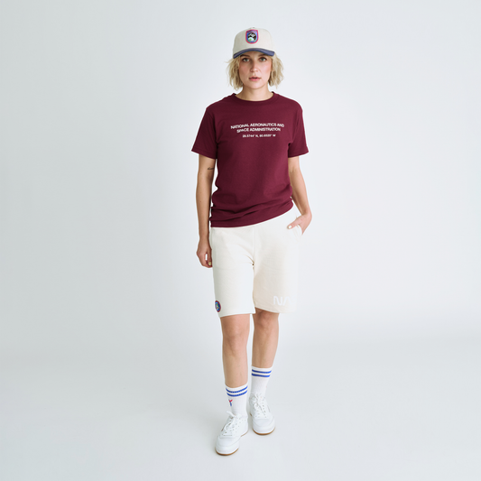 NASA Printed Shorts (Natural)