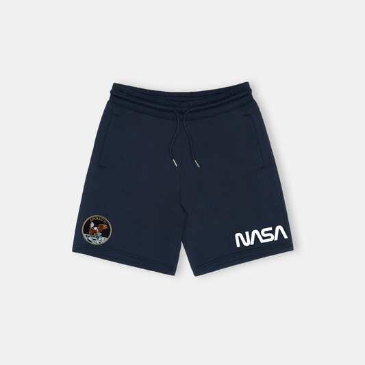 NASA Printed Shorts (Navy Blue)