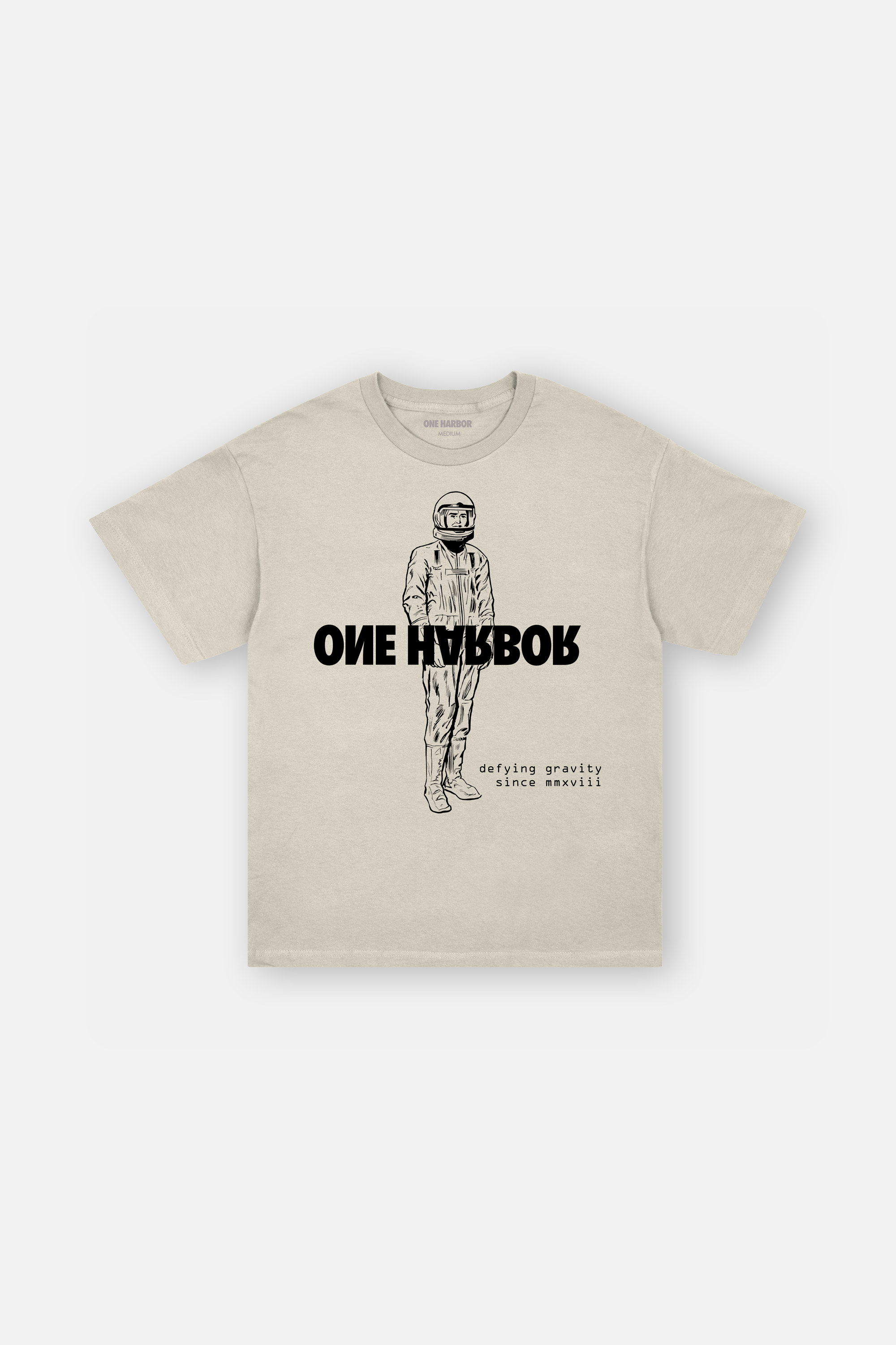 One Harbor Spaceman Tee - front view